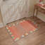 Tapis d'intérieur géométrique lavable à la machine avec envers antidérapant Aura-1823334802