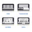 Lit de bébé convertible 4 en 1 Delta Children Austin gris minuit / naturel-86146769