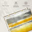 Impression abstraite sur toile jaune-1441782657