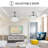 42''Retractable Crystal Chandelier Fan With Remote Control 3 Color 3 Speed Change-923637102
