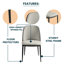 Chaise d'appoint Kelce-377566193