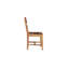 Ensemble de salle à manger 7 pièces en bois massif avec chaises à dossier échelle et table Live Edge-1153321793-1153321794-1153321798