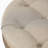 Round Tufted Upholstered Fabric Ottoman