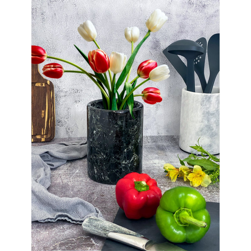 Marble Wine Chiller, Black