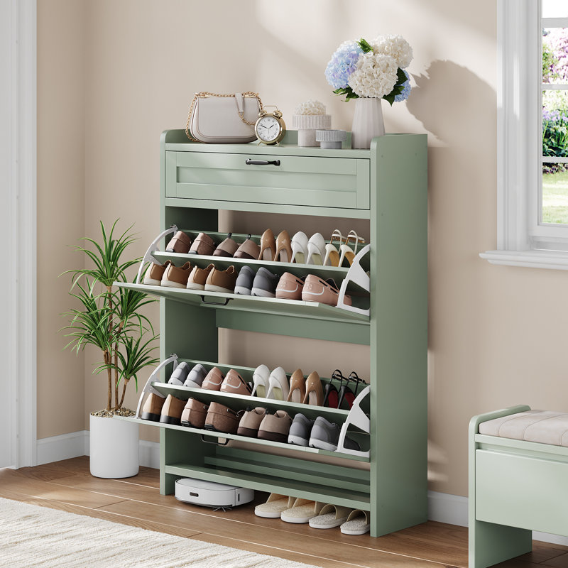Range-chaussures Modern, Vert