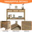 Console 51 po avec 3 tiroirs-727849310