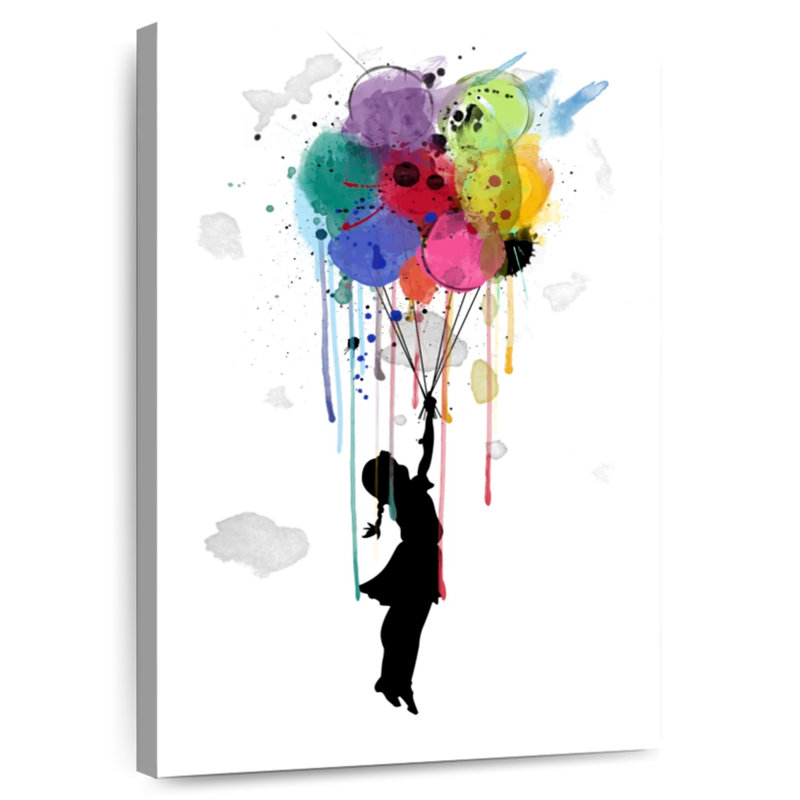 Leisha Drips Balloon, 45" H x 30" W