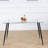 Glass Rectangular Dining Table(Only Table)