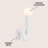 Katya 18" Scandinavian Minimalist Ceramic Spiral Tube LED Table Lamp-2021905172