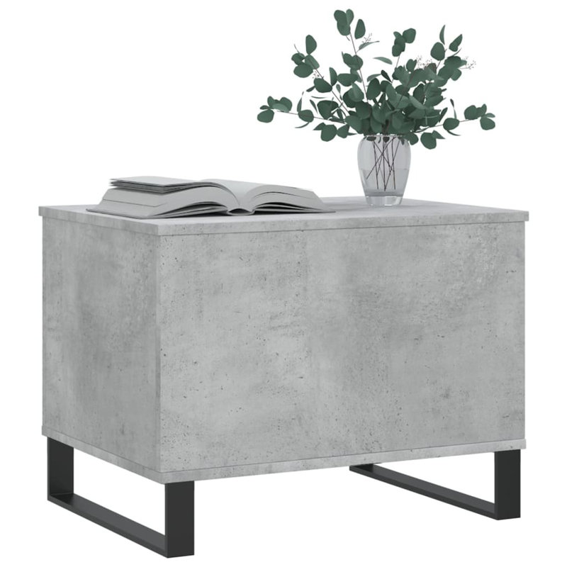 Table basse vidaXL, Gris béton
