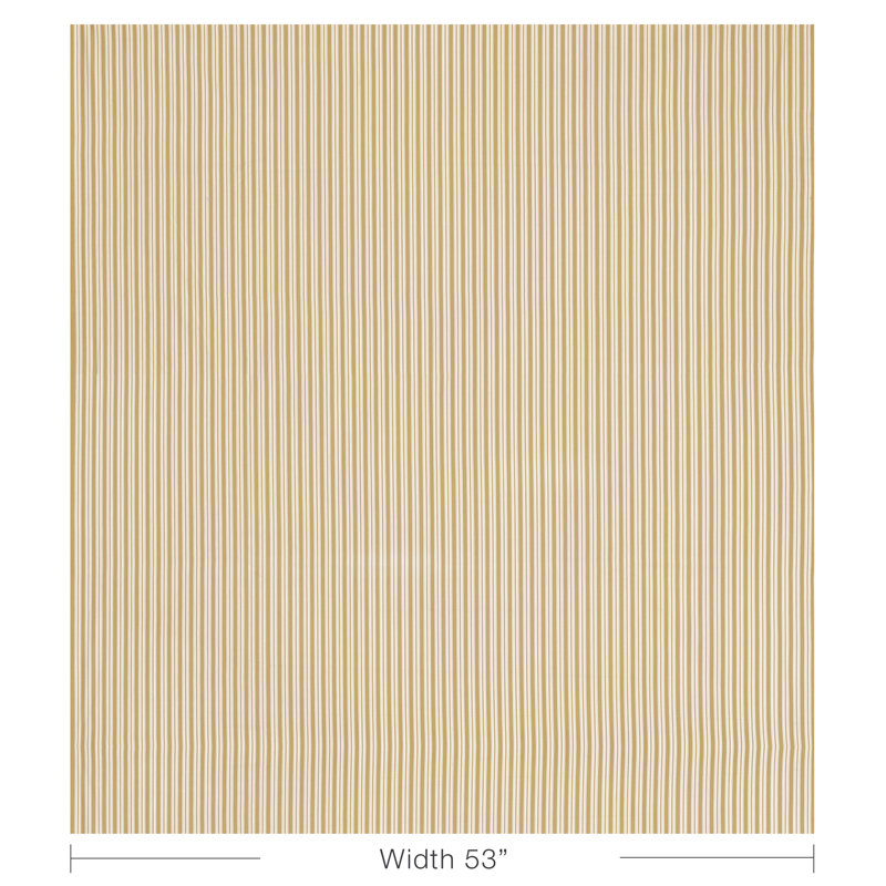 Normant Checks and Stripes II Selune 100% Cotton Performance Fabric, Beige