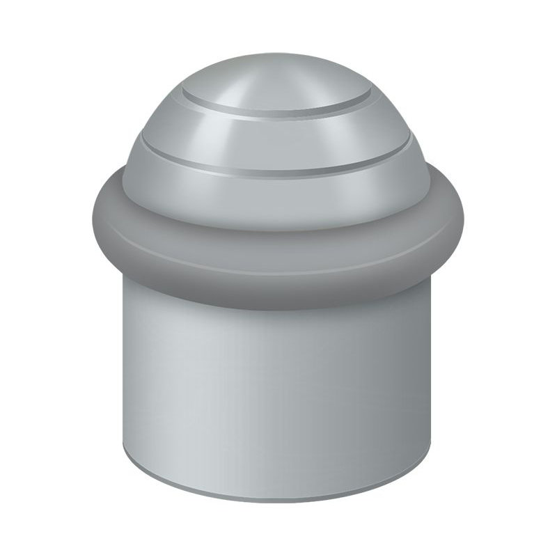 Kick Stop, Brushed Nickel, 1.625" H x 1.375" W x 1.375" D