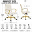 Fauteuil de bureau pivotant en cuir Naudain-132200685-53751974