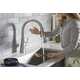 Graze Touchless Pull-Down Kitchen Sink Faucet with Voice Activation and Three-Function Sprayhead