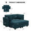 Ensemble de canapé-lit modulaire convertible Neemi-1372717435