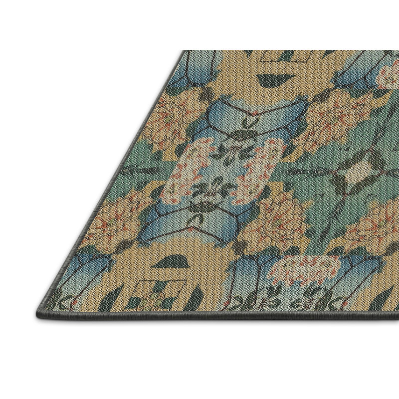 Penix Abstract Indoor Rug, Rectangle 6' x 9'