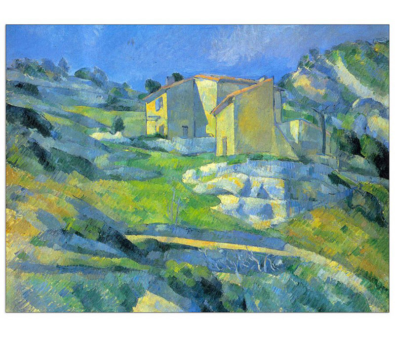 Paul Cezanne - Wrapped Canvas Painting, 60cm H x 80cm W x 1.8cm D