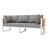 Genavee 5 - Person Patio Conversation Set with Cushions