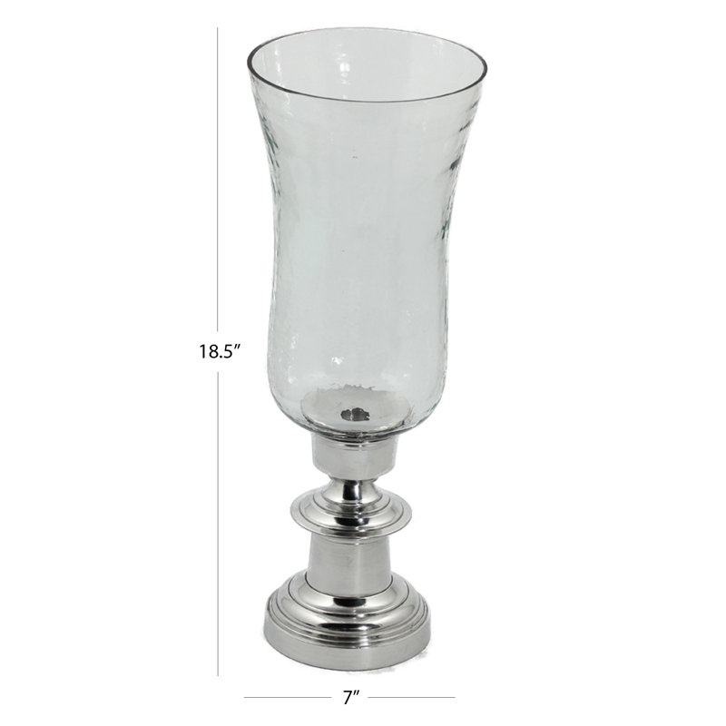 Ouragan en verre à marteau transparent