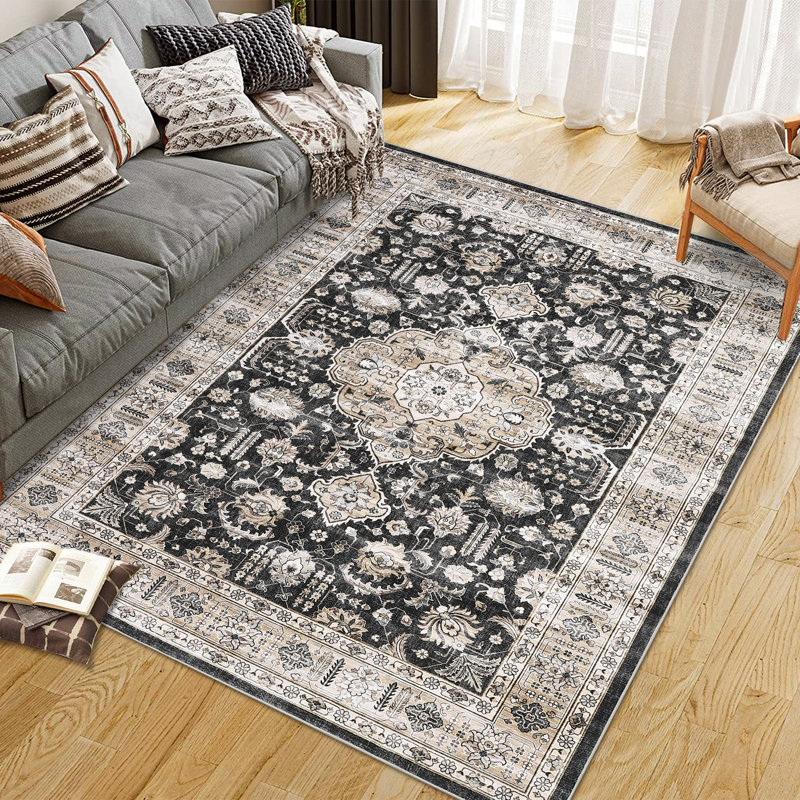 Tapis Sofije avec envers antidérapant, Rectangle 9 pi x 12 pi