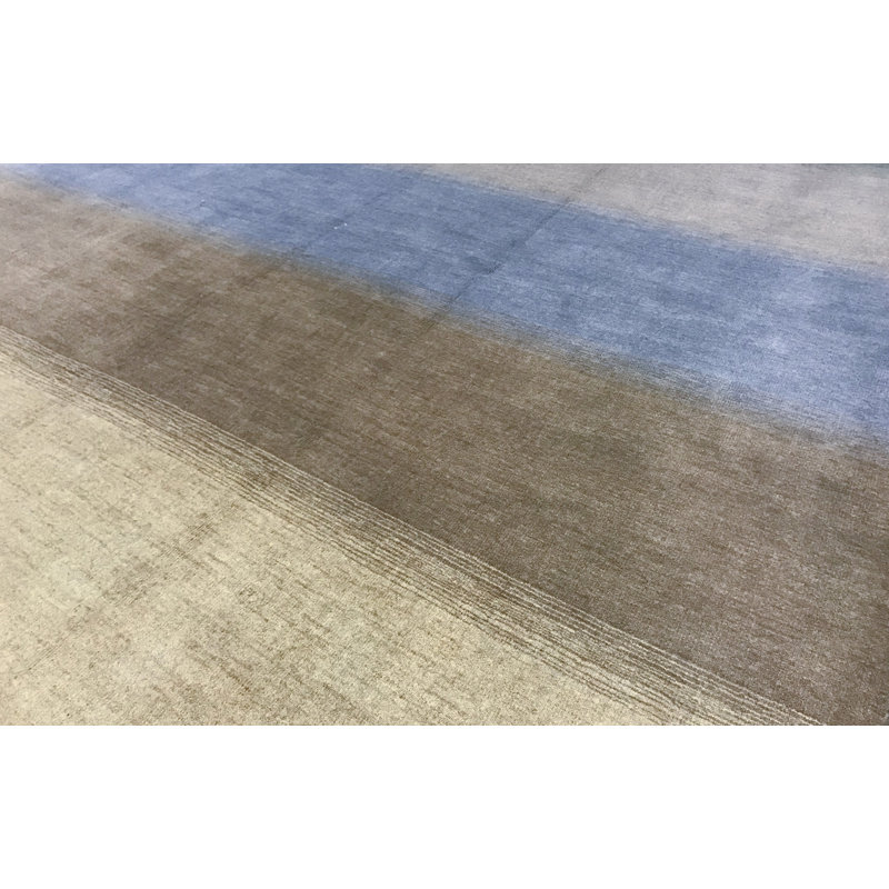 Hand-Knotted High-Quality Multi-Colored Area Rug