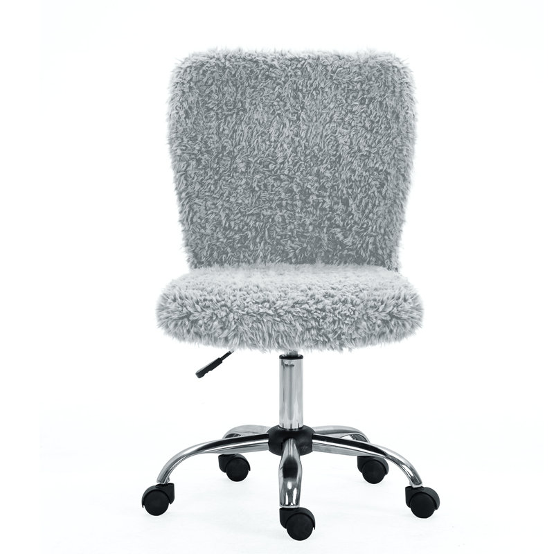 Chaise de travail Hamund, Gris