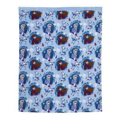 Frozen II Magical Journey 100% Polyester Baby Blanket