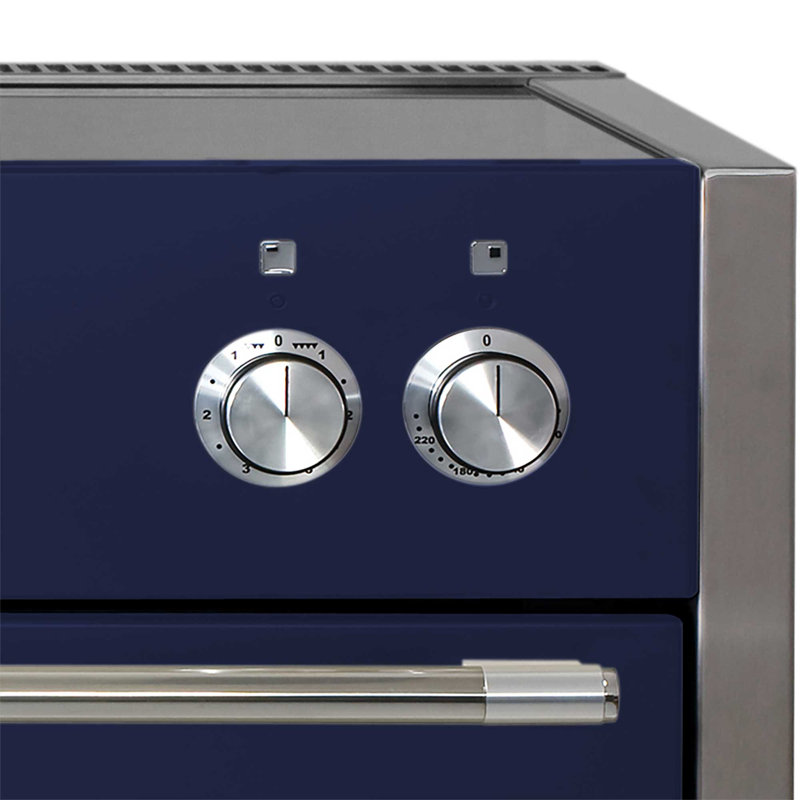 Mercury 48" 6 Cubic Feet Dual Fuel Freestanding Convection Range, Matte Black, Induction