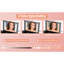 Trousse de maquillage portable avec miroir de voyage et trousse de maquillage