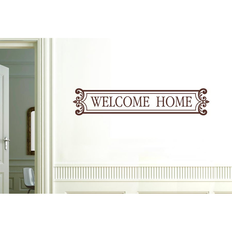 Wall Decal, Brown, Large