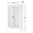 Country Living Vintage Market Cremone Bolt Display Cabinet with LED Light.-114297151