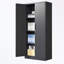 Armoire de rangement à 4 tablettes de 31,5 po de largeur Meiting-1397032820