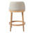 Elio Modern Minimalist Rubberwood Upholstered Counter Stool with Ergonomic Backrest-136876789-136876791