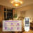 Aarzo 19.6''  Rattan Caged Ceiling Fan with Light Kit and Remote Control