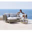 Connect Chaise Lounge Module Sofa Right - Taupe/Dark Blue-87360914