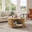 31.5" Modern Round Coffee Table With Storage-1710853468