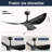 Kemp 52" W Propeller Ceiling Fan-239664573
