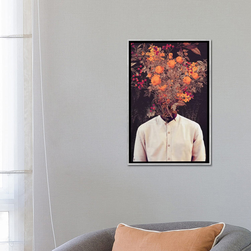 Bloom par Frank Moth - reproduction, H 26 po x l 18 po x 1,5 po, Bois, Pas de tapis