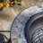 24.8"D. Round Mosaic Tile Metal Fire Pit "St. Augustine"