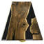 Evohe Walnut Wood Dining Table-469767328