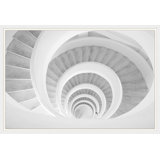 Architectural Moment 3' Framed Photographic Print on Glass