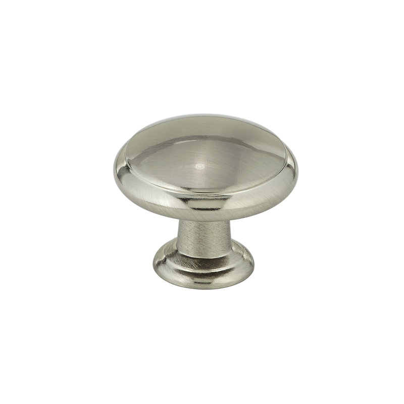 Poignée ronde Expression 1 5/16 po de diamètre, Nickel brossé