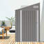 Outdoor Storage Shed Single Hinged Door Surface With Protective Film-113543411