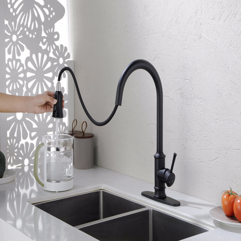 Robinet de cuisine avec douchette extractible