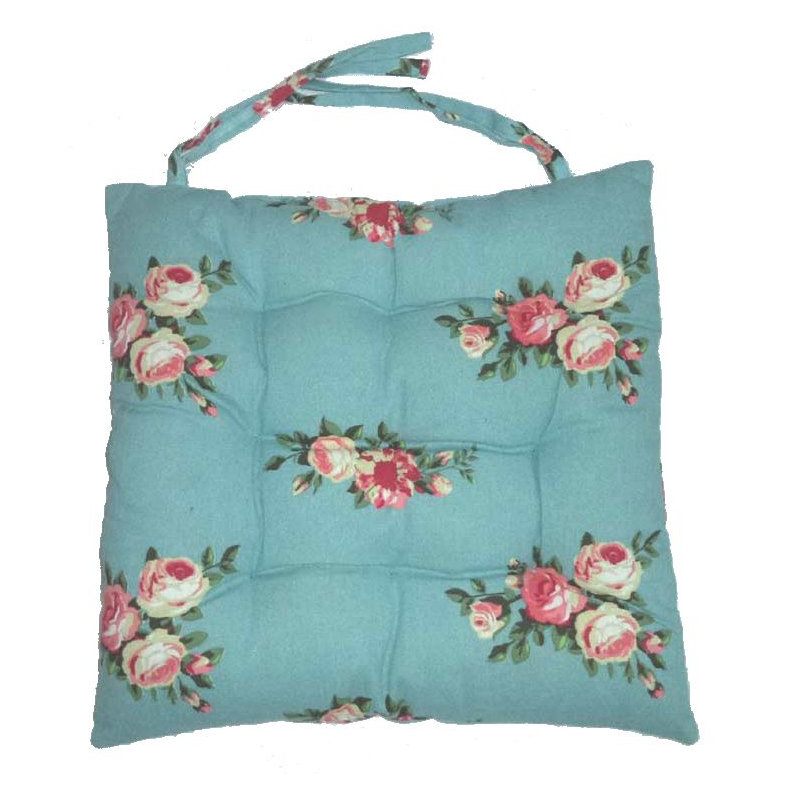Summer Floral Garden Dining Chair Cushion
