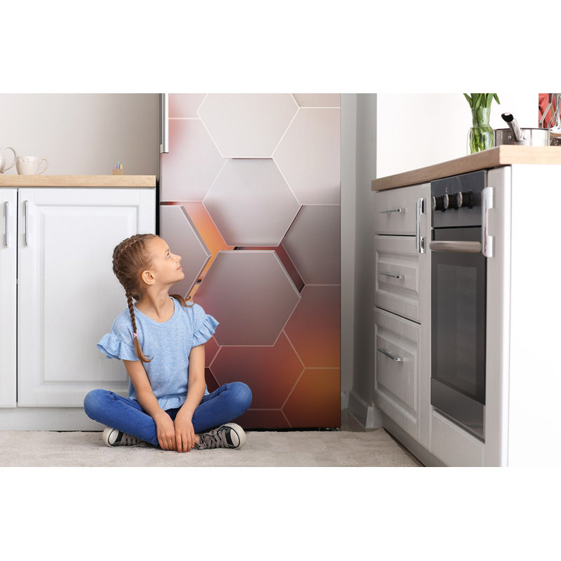 Abstract Door Decal