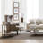 Harlow Glass Top End Table