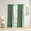 Lenox Imperial Faux Silk Window Curtain, Gold - 52"W x 84"L-363065271-363065225