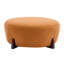 Repose-pieds rond orange citrouille Modish-1200040110-1200040109