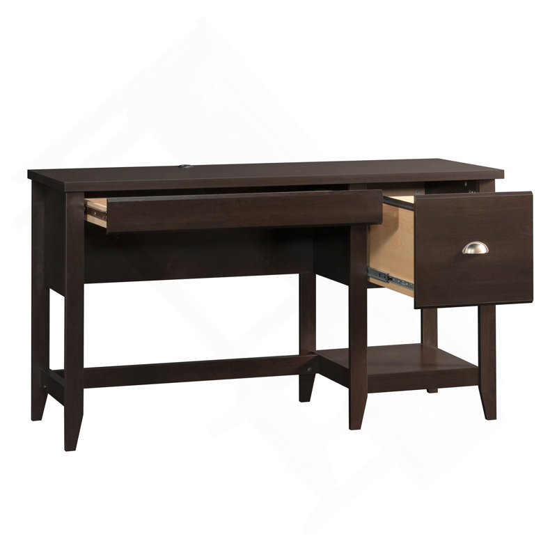 Bureau, finition brune